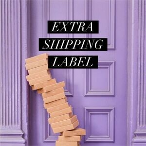 Extra Shipping Label For Live Shows